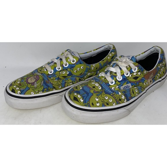 Vans Disney Pixar Toy‎ Story ERA Alien Glow in the Dark Skate Shoes Mens 4.5 W 6 - Picture 1 of 11